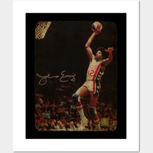 Dunk Julius Erving #2 Posters and Art